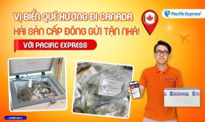 Pacific Express - Gửi hàng đông lạnh đi Canada
